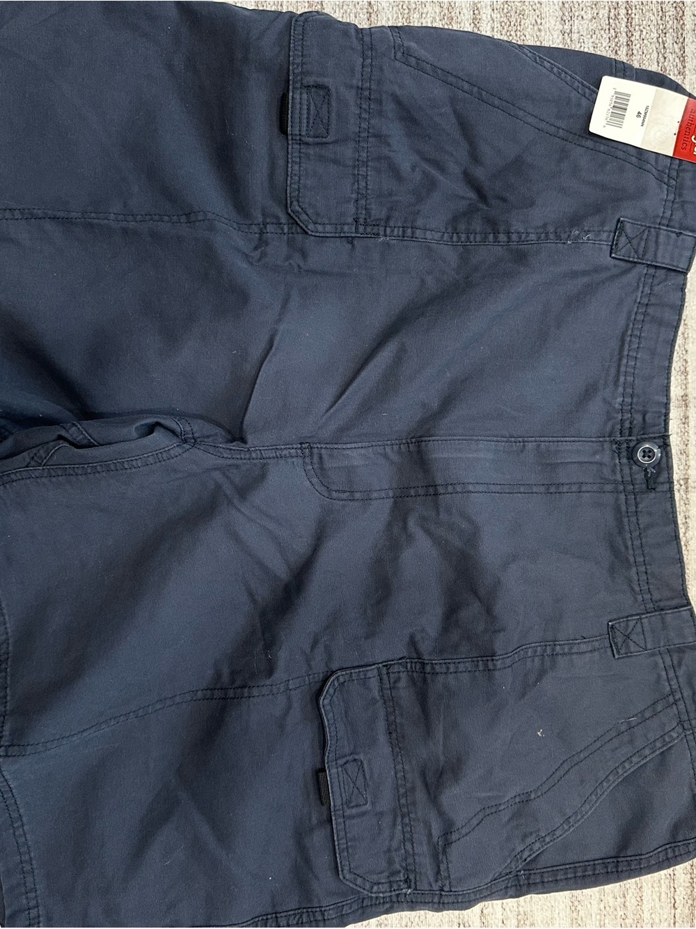 Wrangler Dark Blue Casual Cargo Shorts